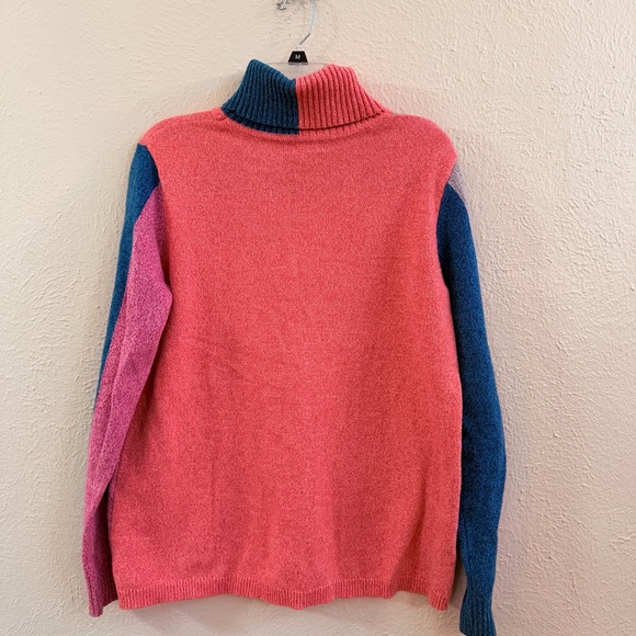 Sundance Luna color block turtleneck sweater - Picture 5 of 9
